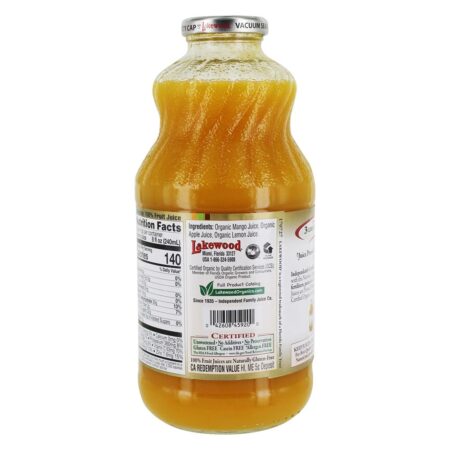 Pure 100 % Manga de mistura de suco - 32 fl. oz. Lakewood - Image 2