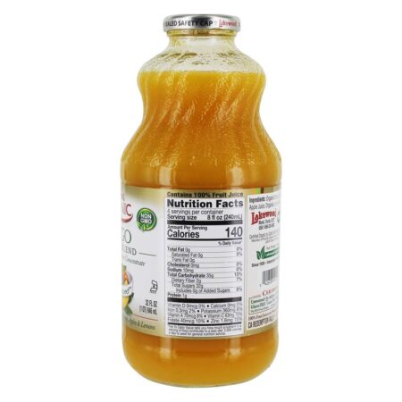 Pure 100 % Manga de mistura de suco - 32 fl. oz. Lakewood - Image 3