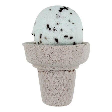 Concha de sorvete de bomba de banho Mint Chocolate Chip - 8 oz. Roxy Grace & Company - Imagem 2