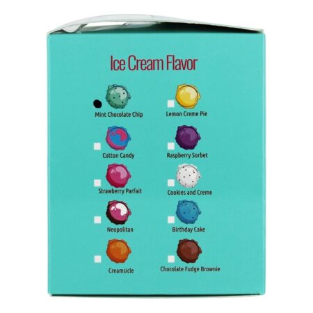 Concha de sorvete de bomba de banho Mint Chocolate Chip - 8 oz. Roxy Grace & Company - Imagem 4