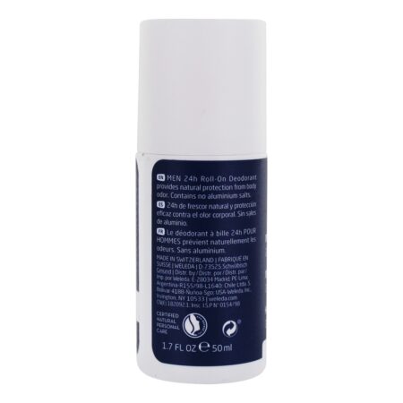 24 Roll Hour On Desodorante Mens Herbal - 1.7 fl. oz. Weleda - Imagem 4
