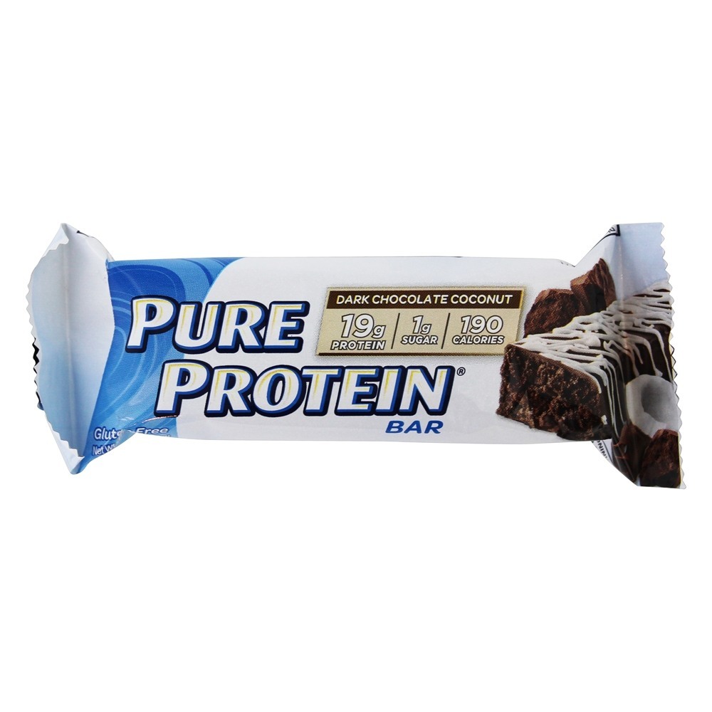 Pacote de Proteína Bar Value Dark Chocolate Coconut - 12 Barras Pure Protein - Imagem 3