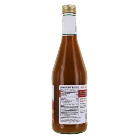 Mistura de suco de beterraba dourada com açafrão - 16.9 fl. oz. Biotta - Image 2