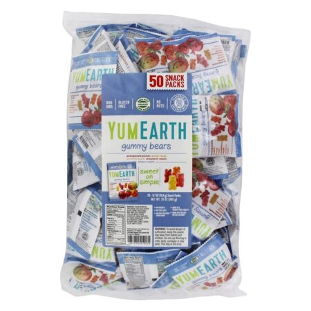 Gummy Bears Sabores Variados - 50 Pacote (s) YumEarth