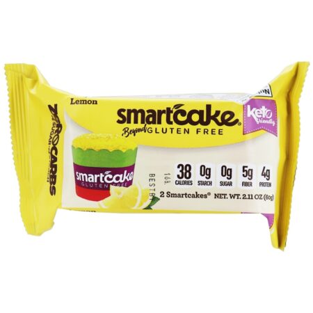 Smartcakes sem glúten limão - 2.11 oz. Smart Baking Company