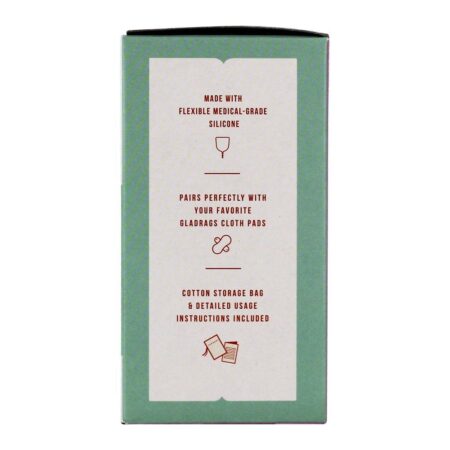 XO Flo Mini Copa Menstrual Glad Rags - Imagem 3