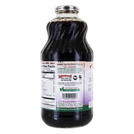 Organic Pure Suco de Noni - 32 fl. oz. Lakewood - Image 3