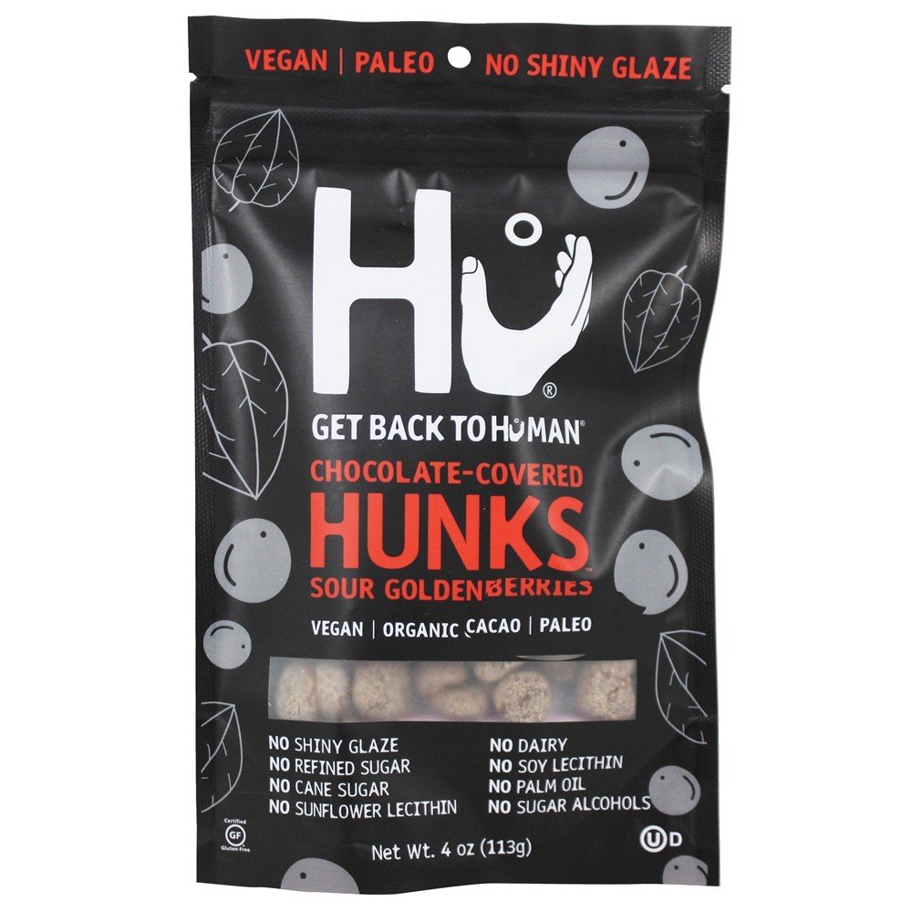 Pedaços cobertos de chocolate - 4 oz. Hu