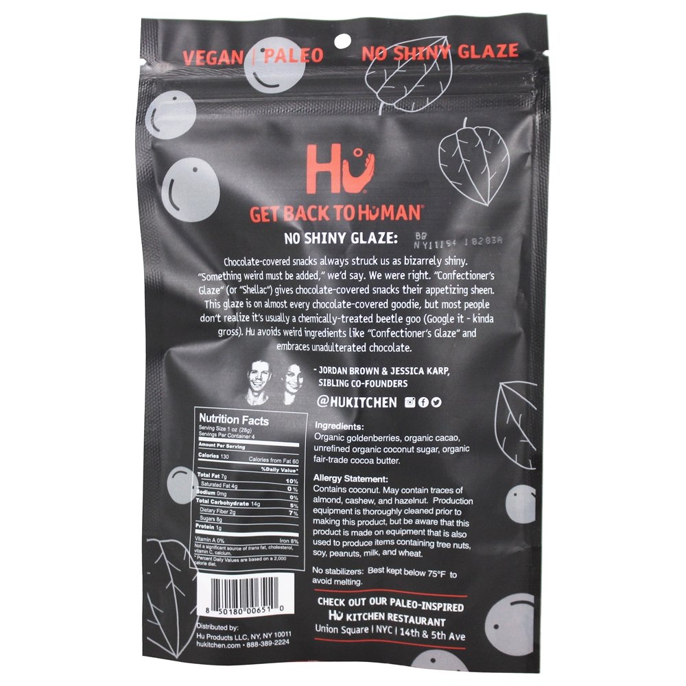 Pedaços cobertos de chocolate - 4 oz. Hu - Imagem 2