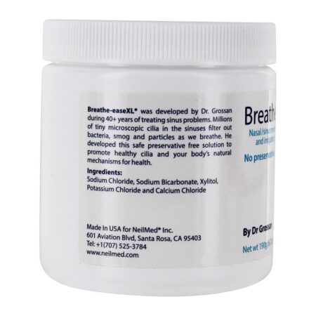 Frasco de Fórmula de Hidratação e Irrigação Nasal-Sinus XL Respire-Ease - 6.7 oz. NeilMed Pharmaceuticals - Image 2