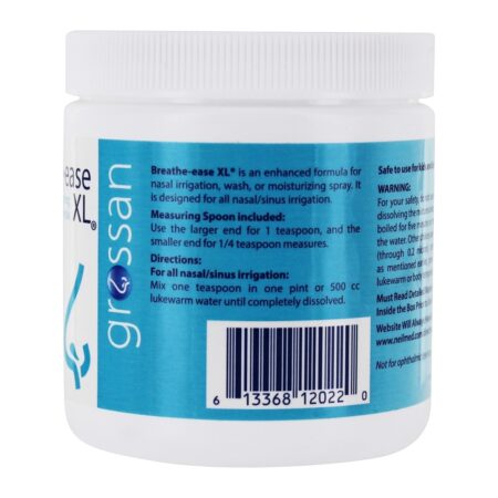 Frasco de Fórmula de Hidratação e Irrigação Nasal-Sinus XL Respire-Ease - 6.7 oz. NeilMed Pharmaceuticals - Image 3