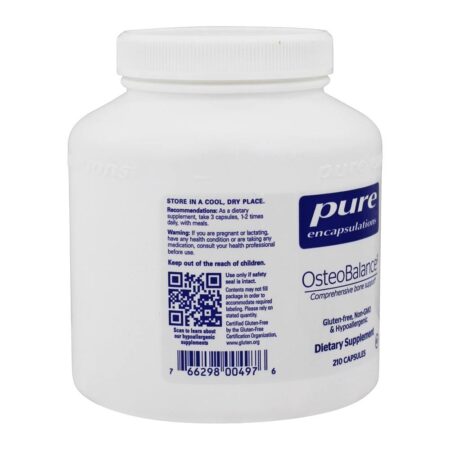 Suporte OsteoBalance Bone - Cápsulas 210 Pure Encapsulations - Image 4