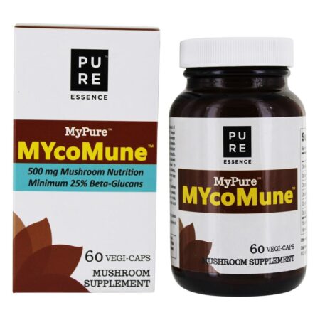 MyPure MYcoMune Mushroom Supplement 500 mg. - 60 Cápsula (s) vegetal (s) Pure Essence Labs