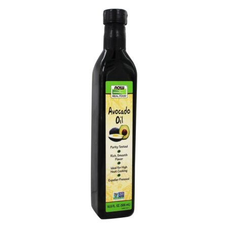 NOW Real Food Óleo de Abacate - 16.9 fl. oz. NOW Foods