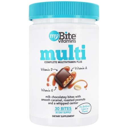 Multi-completo Multivitamínico Plus Chocolate com Leite - 30 Mordidas MyBite Vitamins