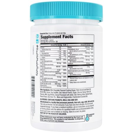 Multi-completo Multivitamínico Plus Chocolate com Leite - 30 Mordidas MyBite Vitamins - Image 2