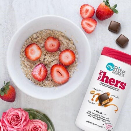 Multi Hers Complete Multivitamin Plus Chocolate Amargo - 30 Mordidas MyBite Vitamins - Imagem 5