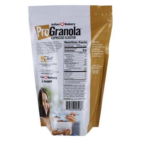 Pro Granola Clusters Espresso - 1.12 lbs. Julian Bakery - Image 2