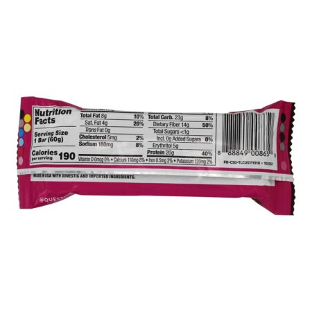 Barra de Proteína da Quest Bar Chocolate Donut Polvilhado - 2.12 oz. Quest Nutrition - Image 2