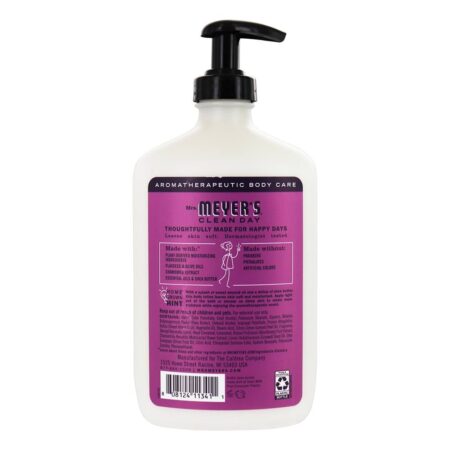 Loção corporal de dia limpo - 15.5 fl. oz. Mrs. Meyer's - Image 2