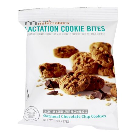 Milkmakers Lactation Cookie Bites Caixa de chocolate com aveia - 6 Malas Munchkin Inc. - Image 5