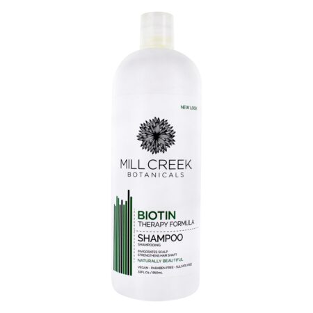 Shampoo de Fórmula de Terapia de Biotina - 32 fl. oz. Mill Creek Botanicals