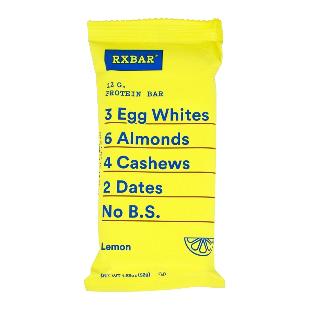 Caixa de Proteína Bar Lemon - 12 Barras RXBAR - Imagem 4