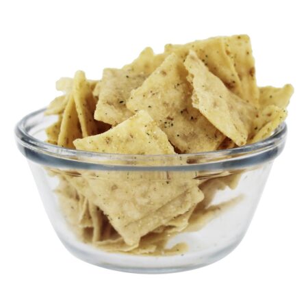 Chips de raiz de mandioca limão - 5 oz. Plant Snacks - Image 3