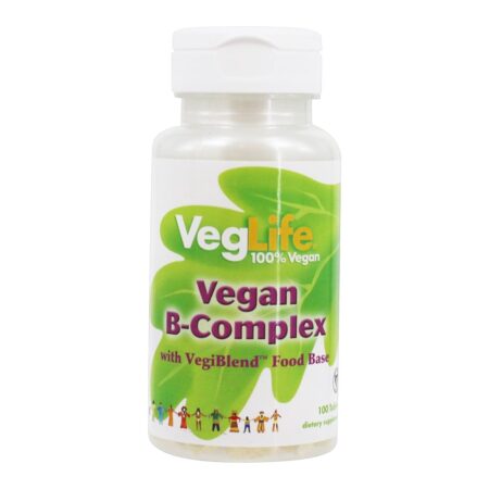 Complexo V de Vitamina B - 100 Tablets VegLife