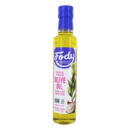 Azeite de oliva infundido com baixo teor de virose extra FODMAP - 8.45 fl. oz. FODY