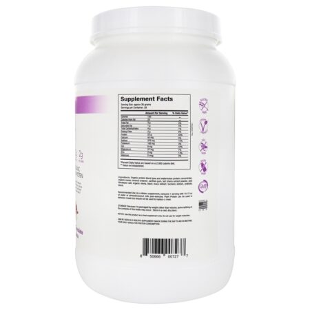 Proteína Orgânica De Ervilha Em Pó De Chocolate Maca - 2.22 lbs. NF Sports - Image 2