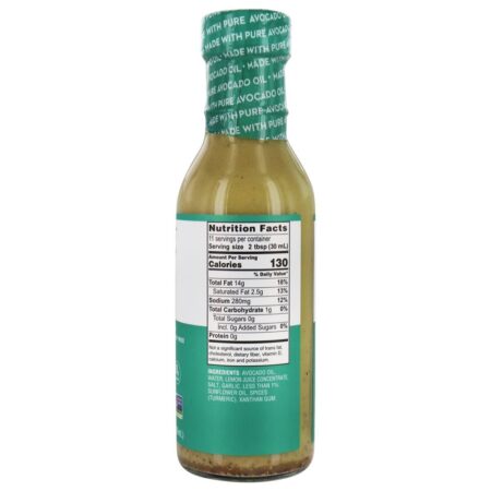 Pure Molho de Óleo de Abacate & Marinade Lemon Garlic - 12 fl. oz. Chosen Foods - Image 2