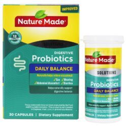 Probióticos Digestivos Diários Balance 12 Bilhões de UFC - Cápsulas 30 Nature Made