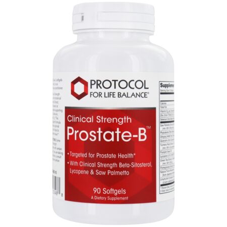 Força Clínica Próstata-B - 90 Softgels Protocol For Life Balance