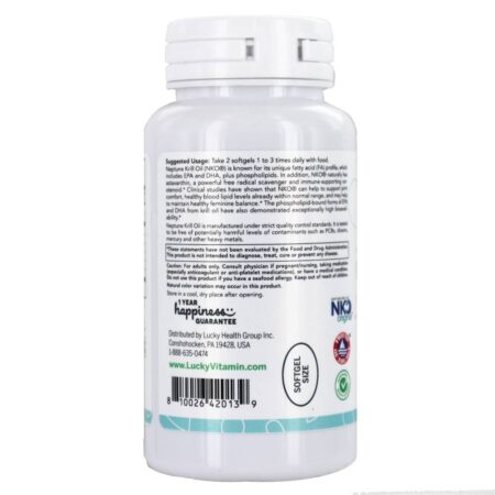 Óleo de Krill Neptune 500 mg. - 60 Softgels LuckyVitamin - Image 3