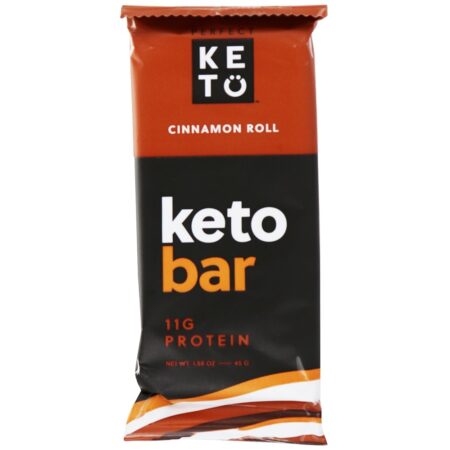 Keto Bars Box Rolo de Canela - 12 Barras Perfect Keto - Image 3