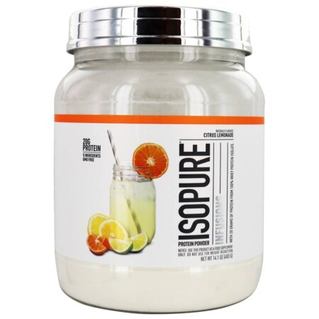 Isopure Infusions Protein Powder Citrus Lemonade - 14.1 oz. Nature's Best