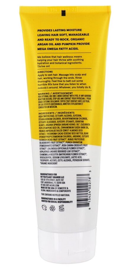 Condicionador Ultra Hidratante Argan & Pumpkin - 8 fl. oz. ACURE - Image 3