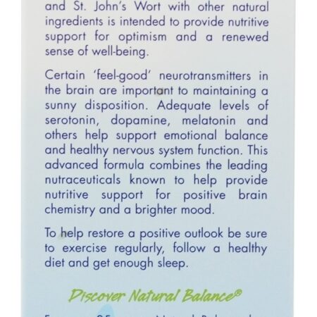 HTP Calma - Cápsulas vegetarianas 60 Natural Balance - Imagem 3