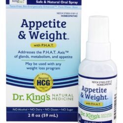 Remédio Homeopático de Controle para Apetite & Peso com o PHAT - 2 fl. oz. King Bio