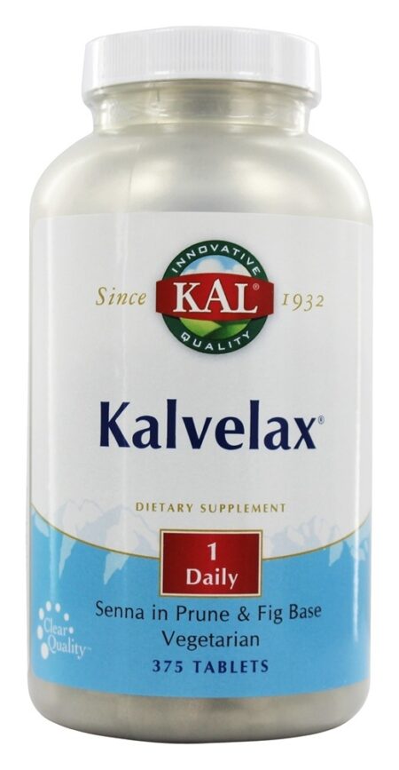 Kalvelax Herbal Laxante - 375 Tablets Kal