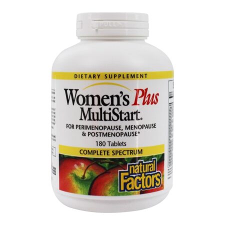 Multistart Plus Feminino - 180 Tablets Natural Factors