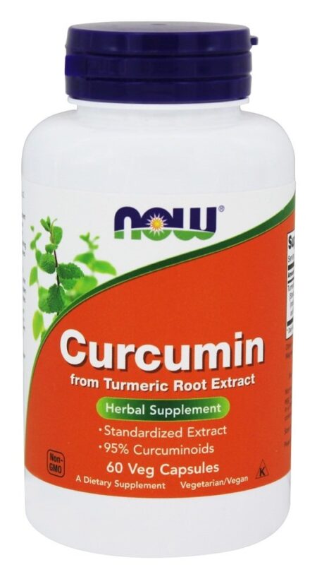 Curcumina 665 mg. - Cápsulas vegetarianas 60 NOW Foods