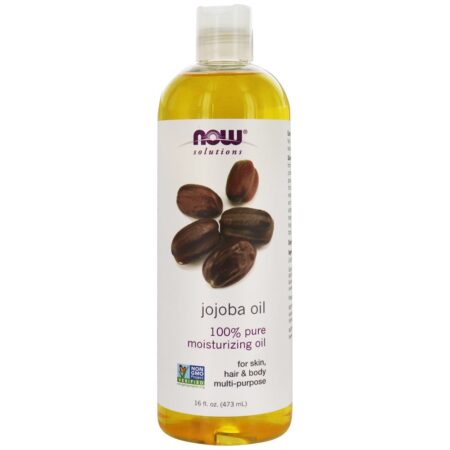 NOW Solutions Hidratante Óleo de Jojoba - 16 fl. oz. NOW Foods