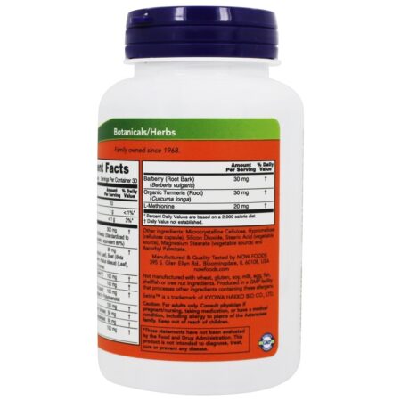 Restaurador Hepático: Desintoxicante & Regenerador - Cápsulas 90 NOW Foods - Imagem 3