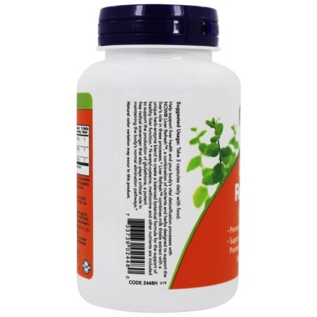 Restaurador Hepático: Desintoxicante & Regenerador - Cápsulas 90 NOW Foods - Imagem 4