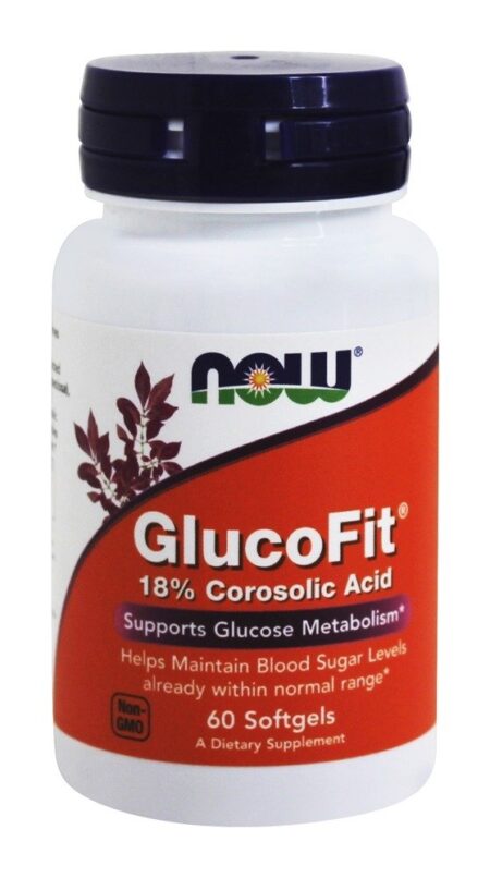 GlucoFit 24 mg. - 60 Softgels anteriormente GlucoTrim NOW Foods