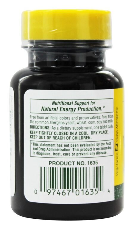 Liberação sustentada de vitamina B2 250 mg. - 60 Tablets Natures Plus - Image 3