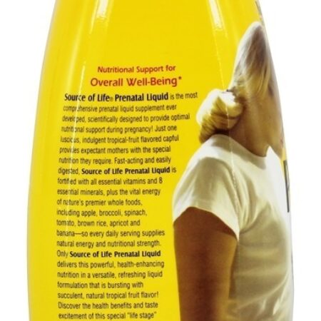 Fonte Liquilicious De Fruta tropical líquida pré-natal da vida - 30 fl. oz. Natures Plus - Imagem 3
