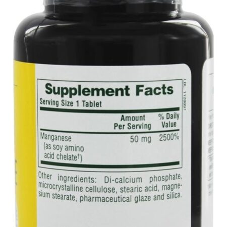Manganês 50 mg. - 90 Tablets Natures Plus - Imagem 3